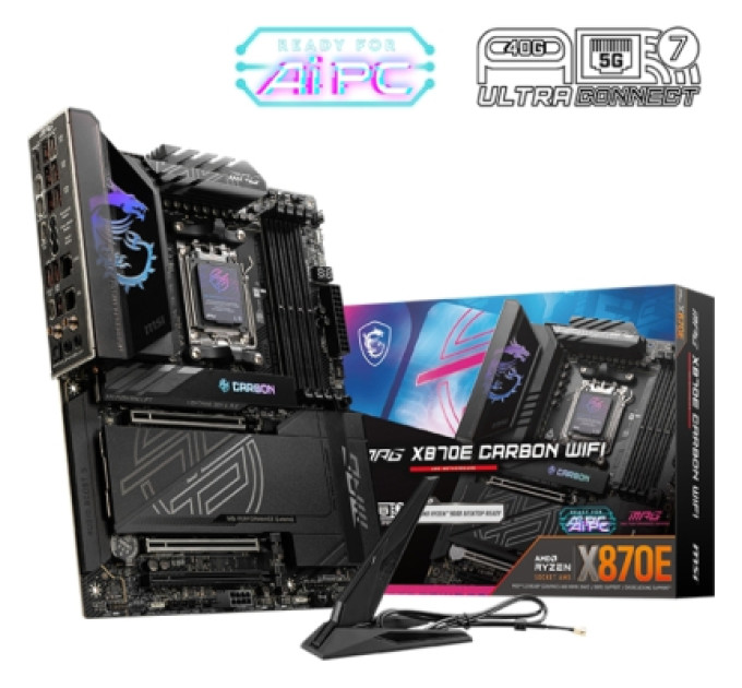 MSI Материнська плата MSI MPG X870E CARBON WIFI
