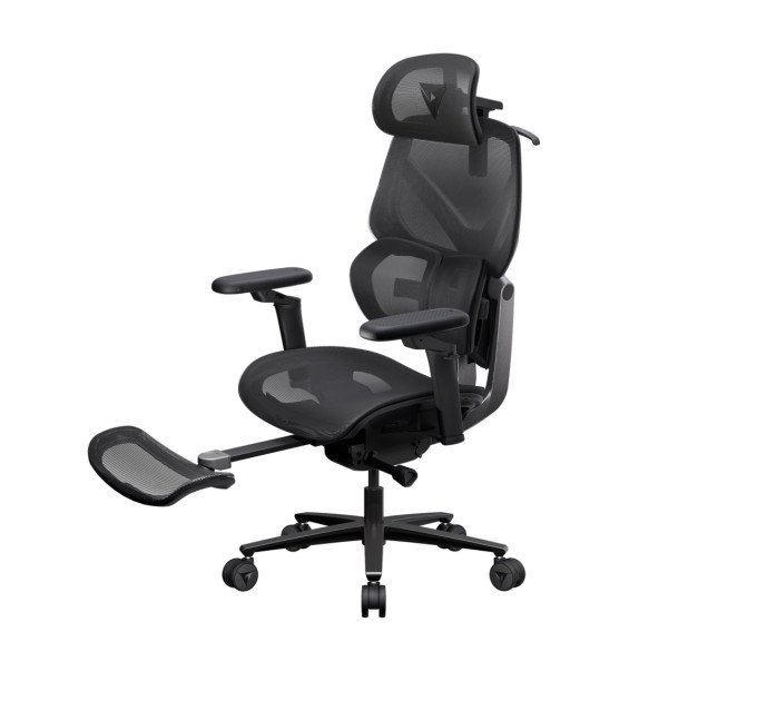 TX3 Крісло для геймерів TX3 Flex Pro Footrest Mesh Black (TEGC-3089101.11)
