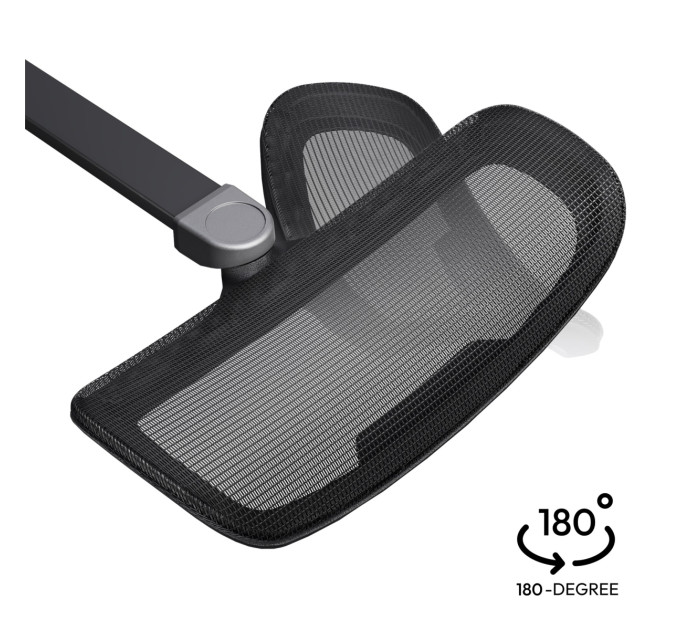 TX3 Крісло для геймерів TX3 Flex Pro Footrest Mesh Black (TEGC-3089101.11)