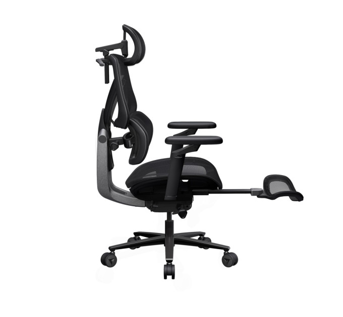 TX3 Крісло для геймерів TX3 Flex Pro Footrest Mesh Black (TEGC-3089101.11)