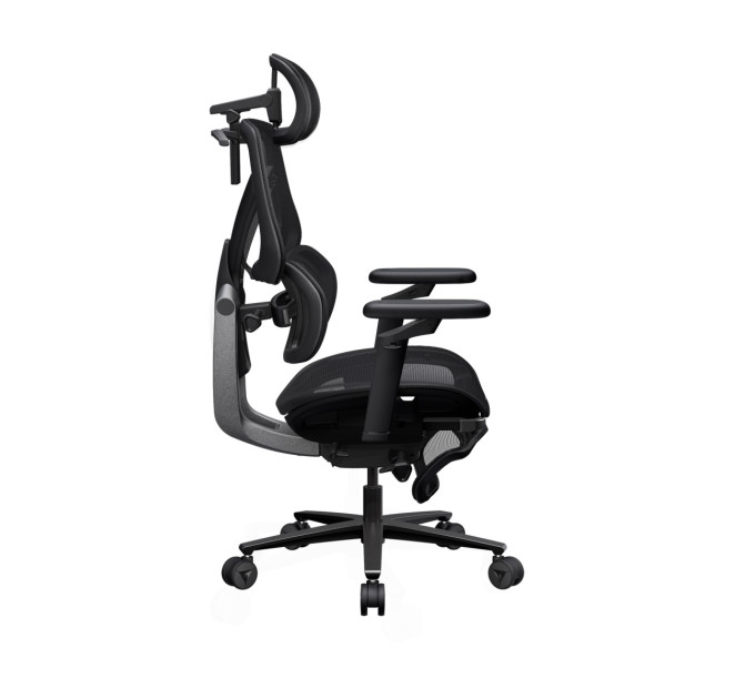 TX3 Крісло для геймерів TX3 Flex Pro Footrest Mesh Black (TEGC-3089101.11)