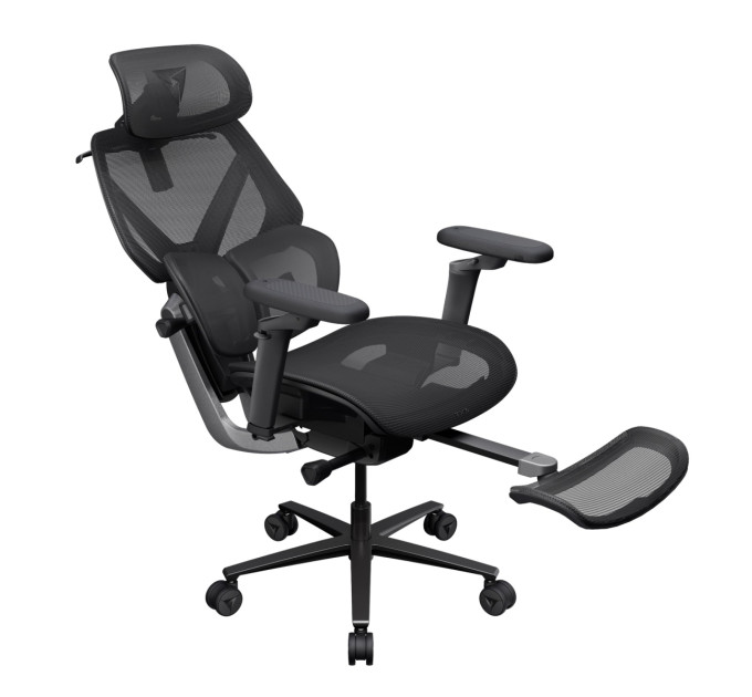 TX3 Крісло для геймерів TX3 Flex Pro Footrest Mesh Black (TEGC-3089101.11)