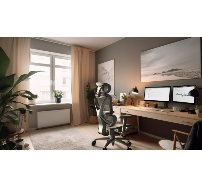 TX3 Крісло для геймерів TX3 XTC Mesh Grey (TEGC-3054104.41)
