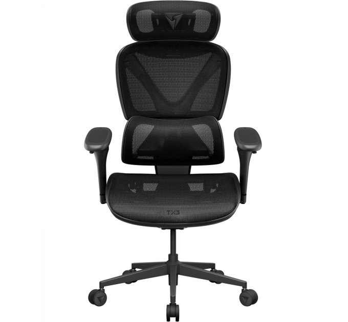 TX3 Крісло для геймерів TX3 XTC Pro 360 Mesh Black (TEGC-3091101.11)