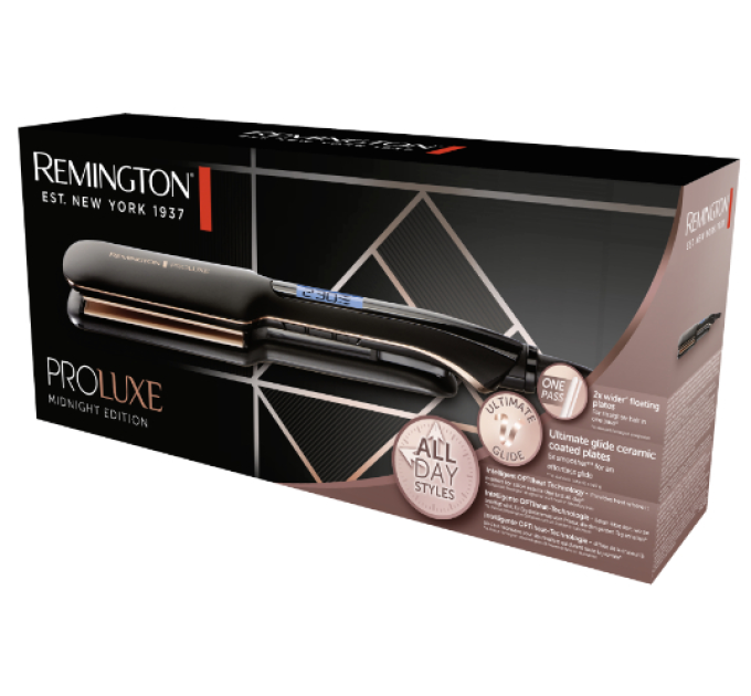 Remington Випрямляч волосся Remington S9150B PROluxe Midnight Wide Plate Straightener