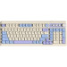 Aula Клавіатура Aula S99 Wireless/Bluetooth/USB UA White/Purple (6948391209906)