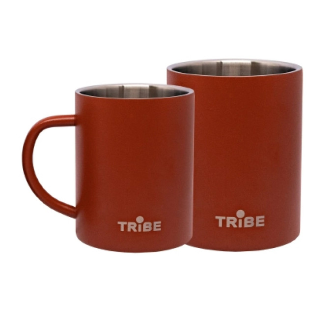 Tribe Термокружка Tribe Сamp Mug 375 мл terracota (T-FA-0044-terracota)