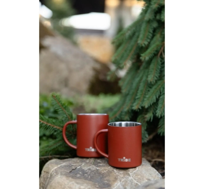 Tribe Термокружка Tribe Сamp Mug 375 мл terracota (T-FA-0044-terracota)