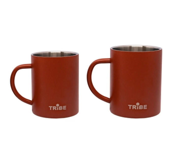 Tribe Термокружка Tribe Сamp Mug 375 мл terracota (T-FA-0044-terracota)