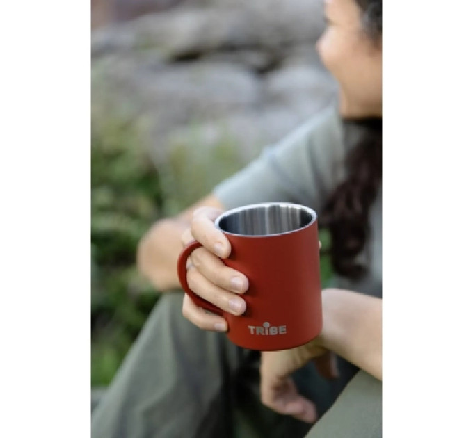 Tribe Термокружка Tribe Сamp Mug 375 мл terracota (T-FA-0044-terracota)