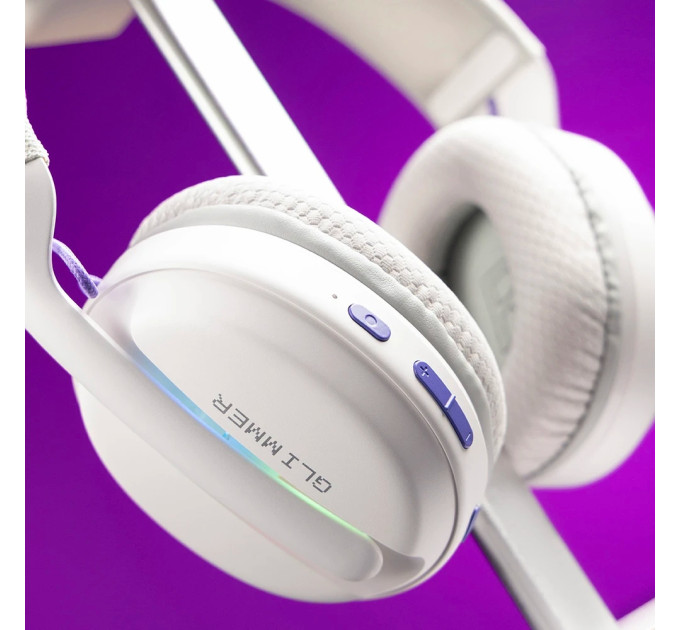 Proove Bluetooth-гарнітура Proove Gaming Glimmer (APP) White/Purple (WHGL00022017)