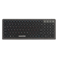 Клавіатура бездротова Maxxter KBW-C02B-UA, чорна