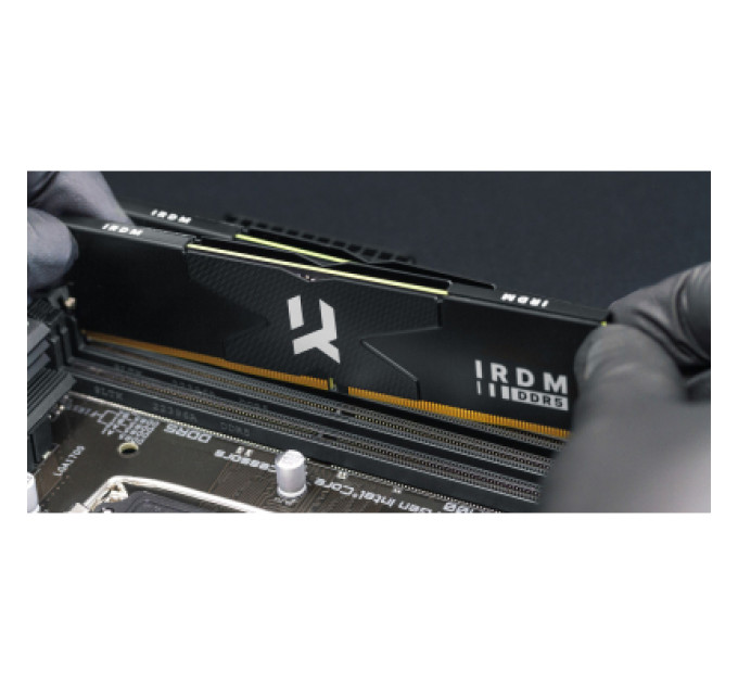 Goodram Модуль пам'яті для комп'ютера DDR5 8GB 6000 MHz IRDM Black Goodram (IR-6000D564L30S/8G)