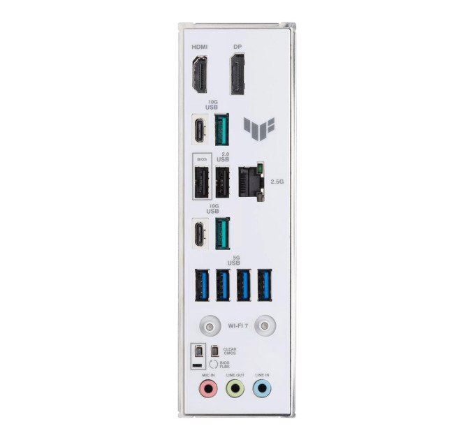 ASUS Материнська плата Asus TUF Gaming B850-Pro WiFi7 White Neo Socket AM5