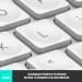 Logitech Клавіатура Logitech MX Keys Mini Wireless Illuminated UA Pale Grey (920-010499)