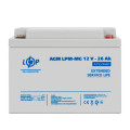 LogicPower Батарея до ДБЖ LogicPower LPM MG 12В 26Ач (37336)