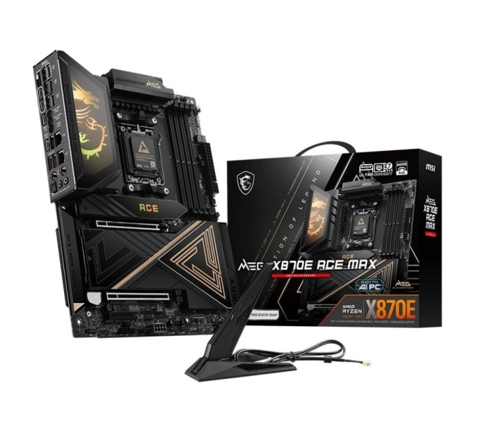 MSI Материнська плата MSI MEG X870E Ace Max Socket AM5