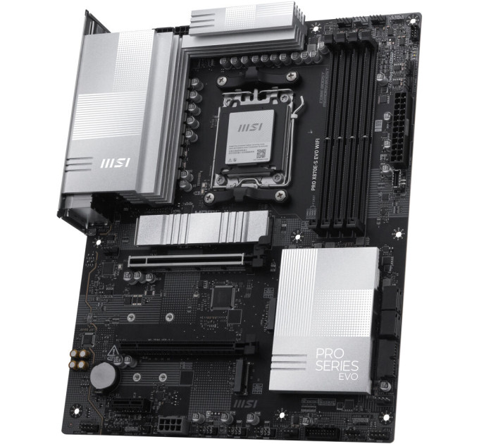 MSI Материнська плата MSI PRO X870E-S EVO WIFI Socket AM5