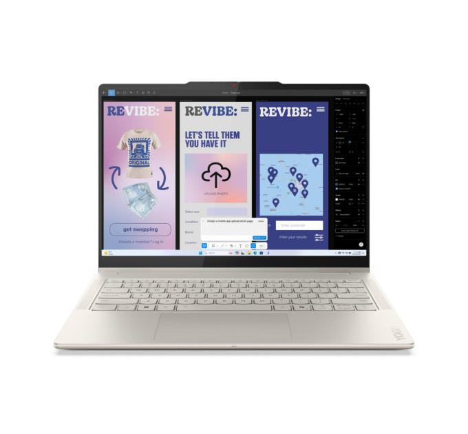 LENOVO Ноутбук (портативний комп’ютер) YG7-14ILL10 CU5-226V 14"T 16/512GB 83JQ00JVRA LENOVO
