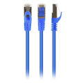 Cablexpert Патч корд Cablexpert PP6A-LSZHCU-B-0.25M, S/STP, литий, 50u" штекер із фіксатором, 0.25 м, синій