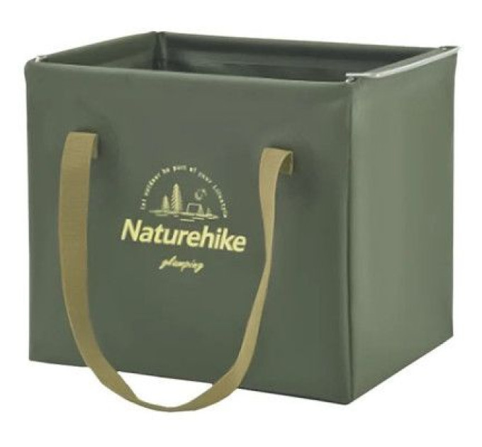 Naturehike Відро складне Naturehike CNH22SN002 ПВХ 20л Moss Green (6927595794951)