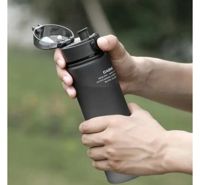 Casno Пляшка для води Casno 850 мл KXN-1183 Сіра (KXN-1183_Grey)