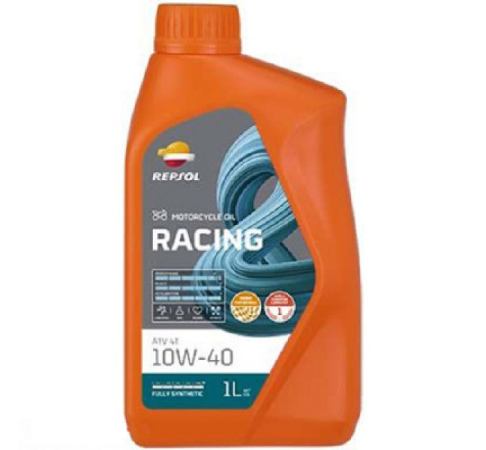 REPSOL Моторна олива REPSOL RACING ATV 4T 10W-40 1л (RPP2005MHC)