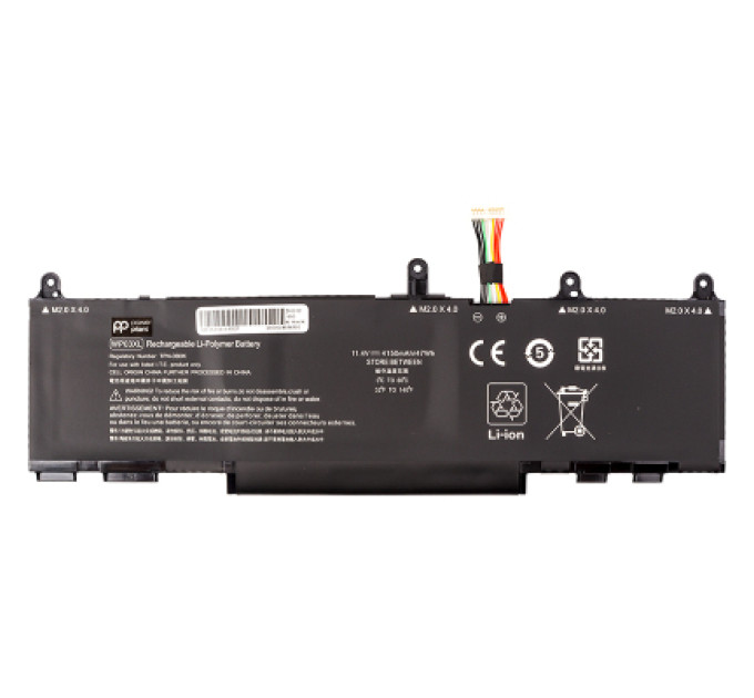 PowerPlant Акумулятор до ноутбука HP EliteBook 840 G10 (WP03) 11.4V 4150mAh PowerPlant (NB462360)
