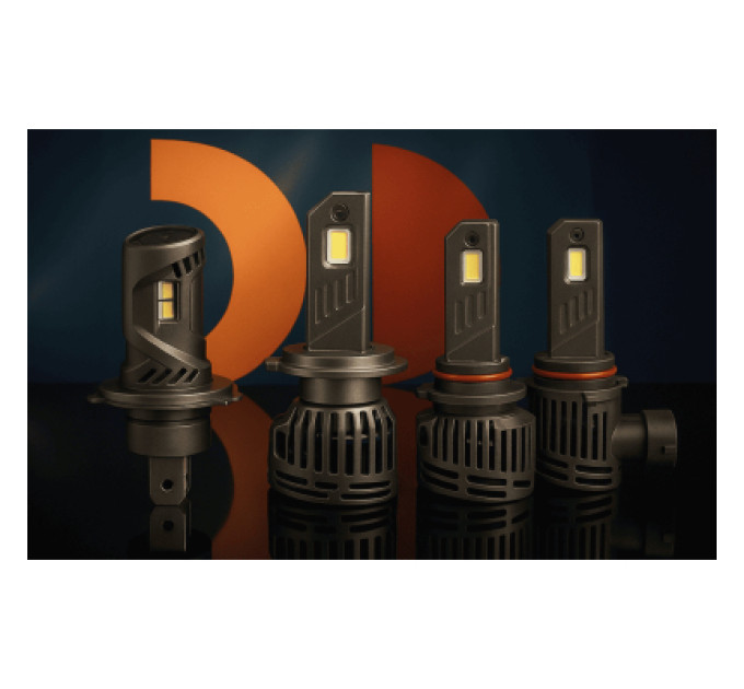 PULSO Автолампа PULSO LED-chips Flip chip/9-16V/2*50W/6000Lm/6500K (VO-H8/H9/H11/H16)