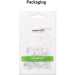 Ugreen Тримач для кабелю Ugreen LP127 Charging Cable Protector White (40705)