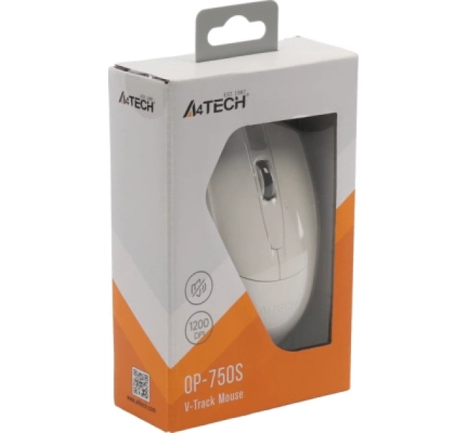 A4Tech Мишка A4Tech OP-750S USB White (4711421003735)