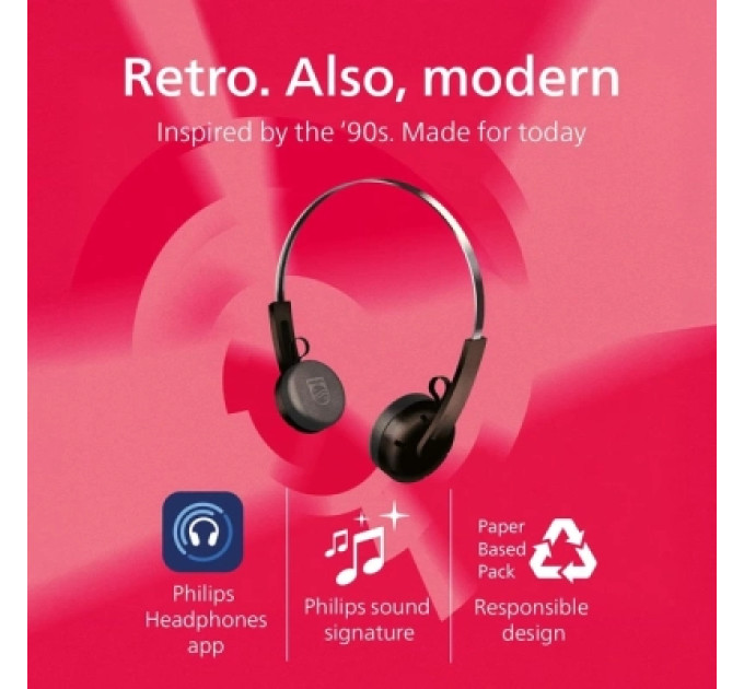 Philips Навушники Philips TAH2000 Black (TAH2000BK/00)