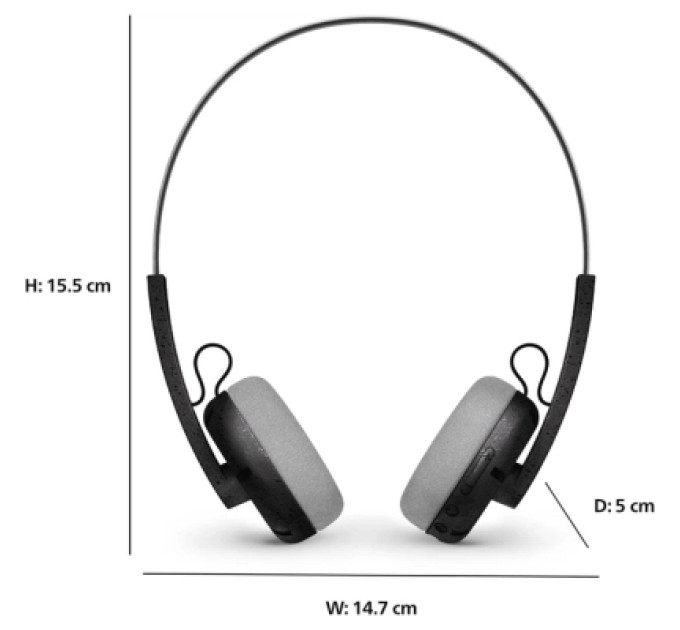 Philips Навушники Philips TAH2000 Black (TAH2000BK/00)
