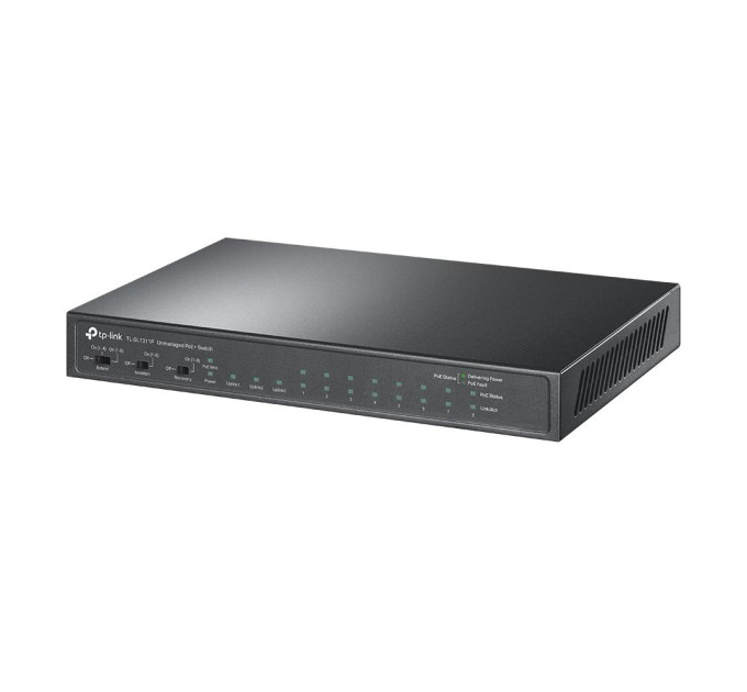Комутатор 8-портовий 10/100 Мбіт/с із PoE+ , TL-SL1311P TP-LINK