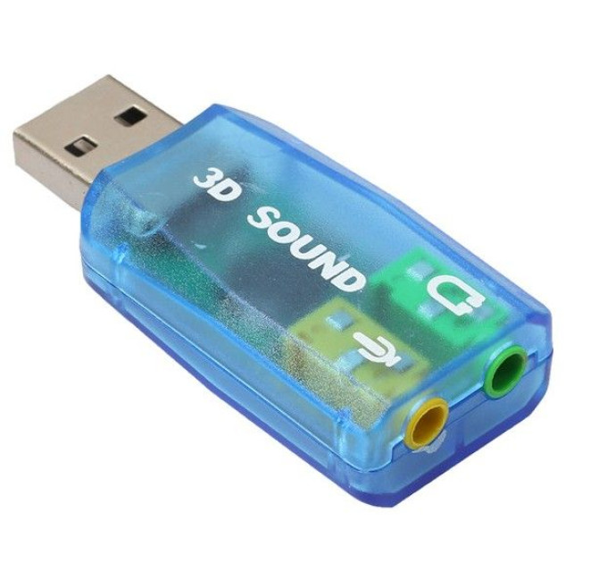 Gembird Адаптер Gembird SC-USB-02, USB to Audio
