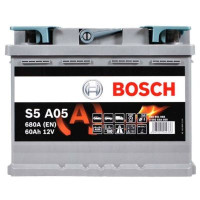 Акумулятор автомобільний Bosch 60А (0 092 S5A 050)
