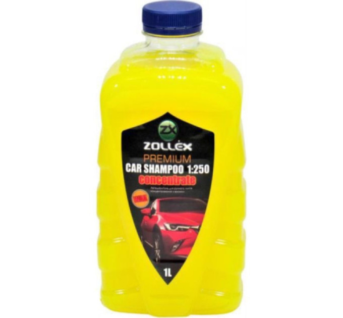 Zollex Автошампунь Zollex конц.з воск Premium 1л (18057)
