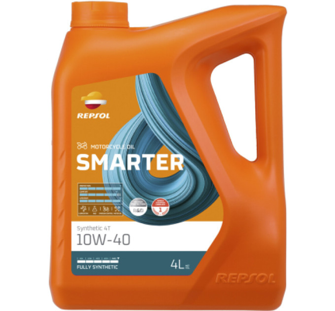 REPSOL Моторна олива REPSOL SMARTER SYNTHETIC 4T 10W-40 4л (RPP2064MGB)