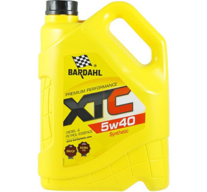 BARDAHL Моторна олива BARDAHL XTC 5W40 5л (36163)