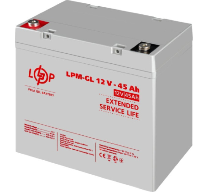LogicPower Батарея до ДБЖ LogicPower LPM-GL 12V 40Ah (20269)