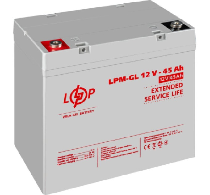 LogicPower Батарея до ДБЖ LogicPower LPM-GL 12V 40Ah (20269)