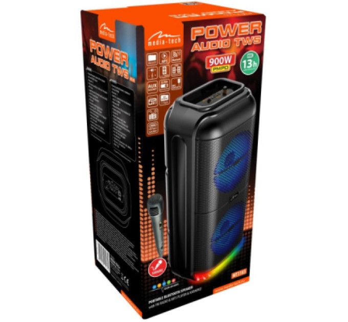 Media-Tech Акустична система Media-Tech BT POWER AUDIO (MT3183)