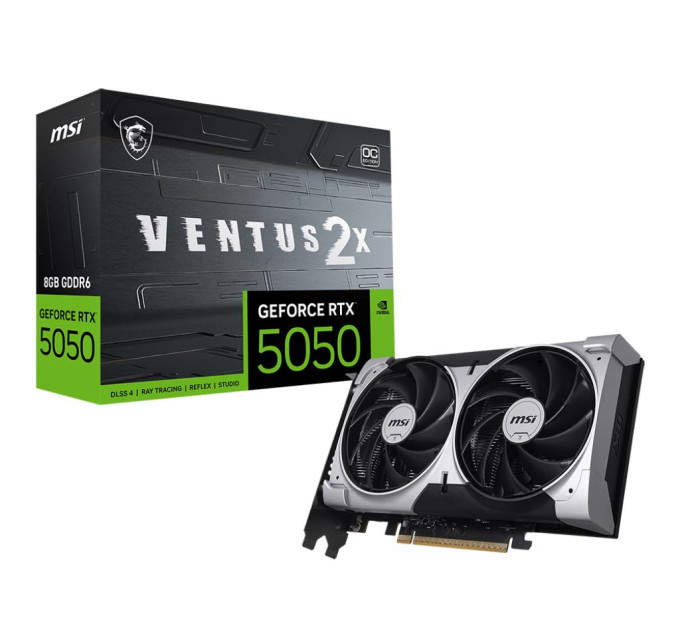 MSI Відеокарта PCIE16 RTX5050 8GB GDDR6 RTX5050 8G VEN 2X OC MSI