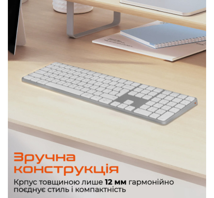 Meetion Клавіатура Meetion K230 Bluetooth/Wireless Black (MT-K230MW-A-RUA)