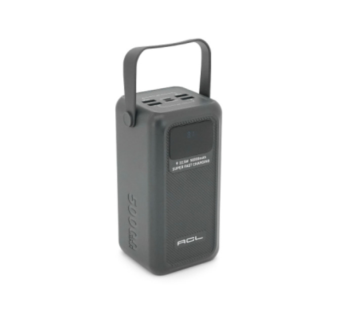 ACL Батарея універсальна ACL 50000mAh, 22.5W, USB/Micro/Type-C/Lighting, Flashlight (PW-131)