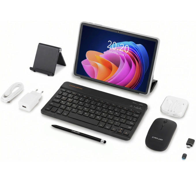 Teclast Планшет Teclast P30T (KIT) 10.1” HD / 3GB/128GB / T610 / 6000mAh / WIFI / 5+2Mp / metal / Grey