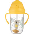 Canpol babies Поїльник-непроливайка Canpol babies Exotic Animals з трубочкою і обтяжувачем 270 мл Жовта (56/606_yel)
