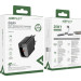 Acefast Зарядний пристрій Acefast USB-C 20W + Type-C cable A82 Fast Charger Black (6974316280057)