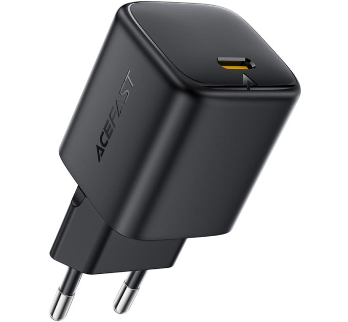 Acefast Зарядний пристрій Acefast USB-C 67W GaN black (6974316285717)