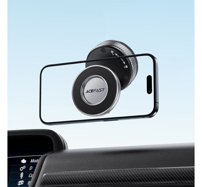 Acefast Тримач для смартфона Acefast E28 manual suction cup metal grey